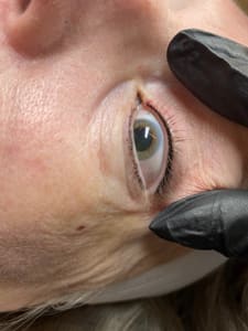 Eyeliner Tattoo result by Hera Spa and Permanent Makeup in Leeds, UT