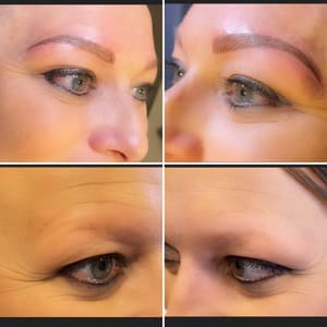Eyeliner Tattoo result by Here She Glows Aesthetics in Martinsville, IN