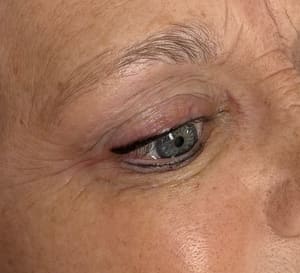 Eyeliner Tattoo result by Hermosa Beauty Lounge in Bella Vista, AR