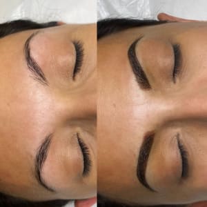 Eyeliner Tattoo result by High Arch Studio in Spring, TX