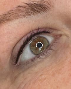 Eyeliner Tattoo result by Highbrow Beauty in Madison, AL