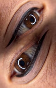 Eyeliner Tattoo result by Hogla Jimenez in Brodheadsville, PA