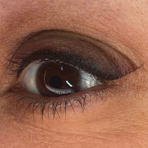Eyeliner Tattoo result by Hogla Jimenez in Brodheadsville, PA