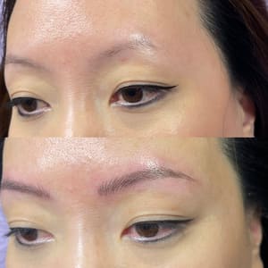 Eyeliner Tattoo result by Home Salon in Burlingame, CA