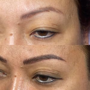 Eyeliner Tattoo result by Home Salon in Burlingame, CA