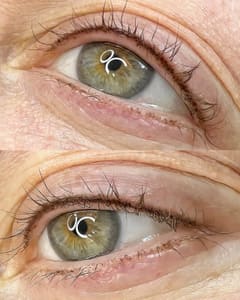 Eyeliner Tattoo result by Honeybrows in Bradenton, FL