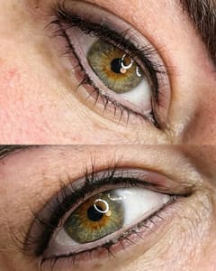 Eyeliner Tattoo result by Honeybrows in Bradenton, FL