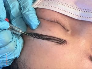 Eyeliner Tattoo result by Hyper Real Academy in East Brunswick, NJ