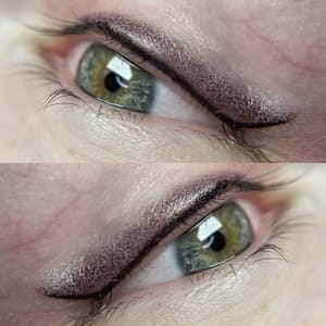 Eyeliner Tattoo result by i.Ink LLC Paramedical & Cosmetic Tattoo Studio in Las Vegas, NV