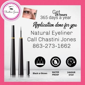 Eyeliner Tattoo result by I Woke Up This Way Permanent Cosmetics in Lake Wales, FL