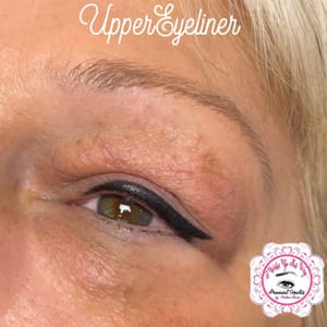 Eyeliner Tattoo result by I Woke Up This Way Permanent Cosmetics in Sebring, FL
