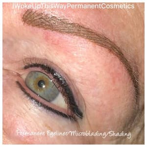 Eyeliner Tattoo result by I Woke Up This Way Permanent Cosmetics in Winter Haven, FL