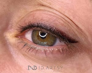 Eyeliner Tattoo result by ID Artsy in Reston, VA