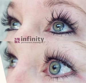 Eyeliner Tattoo result by Infinity Permanent Makeup in Boonville, IN