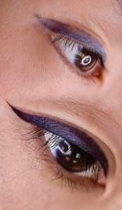 Eyeliner Tattoo result by Inga Mode PMU Studio in Woodland Hills, CA