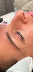 Eyeliner Tattoo result by Ink and Glow Beauty Microblading in Carlsbad, CA