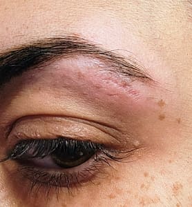 Eyeliner Tattoo result by Ink & Arches Beauty Studio in Worcester, MA
