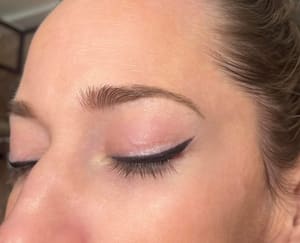 Eyeliner Tattoo result by Ink & Beauty Studio in St Johns, MI