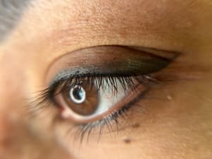 Eyeliner Tattoo result by Ink by Britt permanent makeup academy and studio in Mesquite, NV