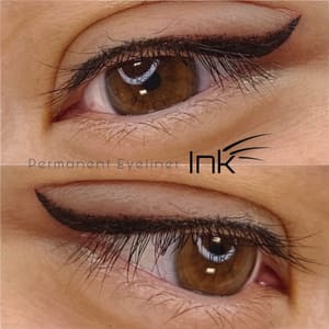 Eyeliner Tattoo result by Ink by Sydney Jaccarya in Temecula, CA