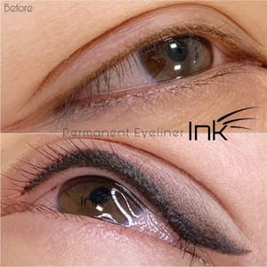 Eyeliner Tattoo result by Ink by Sydney Jaccarya in Temecula, CA