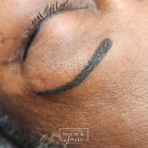 Eyeliner Tattoo result by Ink'd & Classi in Oak Grove, MO