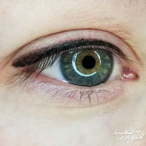 Eyeliner Tattoo result by Ink & Easel in Coeur D Alene, ID