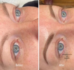 Eyeliner Tattoo result by Ink Impressions & Esthetics in Cotati, CA