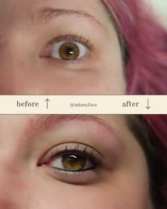 Eyeliner Tattoo result by Ink My Face in Grand Junction, CO