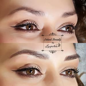 Eyeliner Tattoo result by Inked Beauty By Lupita in Walla Walla, WA