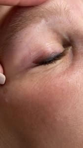Eyeliner Tattoo result by Inked & Blinked Permanent Makeup Artistry in Houston, TX