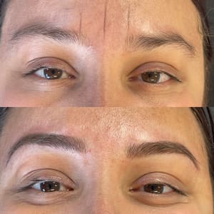Eyeliner Tattoo result by Inked By Larissa in Los Angeles, CA
