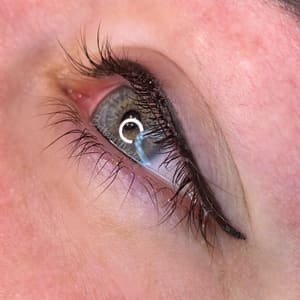 Eyeliner Tattoo result by Inked by twoWINKS in Janesville, WI