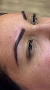 Eyeliner Tattoo result by inked.byAllie in Lafayette, LA