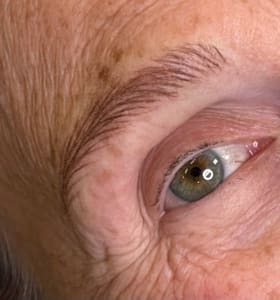 Eyeliner Tattoo result by Inked Contouring Permanent Cosmetics in El Paso, TX
