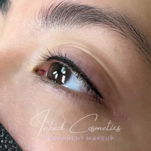 Eyeliner Tattoo result by Inked Cosmetics LLC in Great Falls, VA