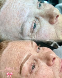 Eyeliner Tattoo result by Inked Permanent Artistry in Carrollton, GA