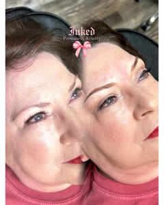 Eyeliner Tattoo result by Inked Permanent Artistry in Carrollton, GA