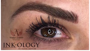 Eyeliner Tattoo result by Inkology Permanent Cosmetics by Naomi Saphire in Wake Forest, NC