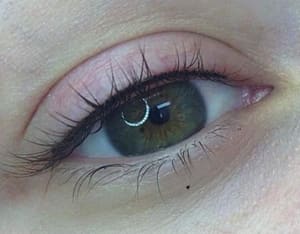 Eyeliner Tattoo result by Inkredible beauty studio in Crown Point, IN