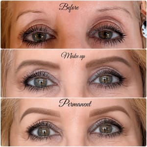 Eyeliner Tattoo result by Inkredible Brows in Myrtle Beach, SC