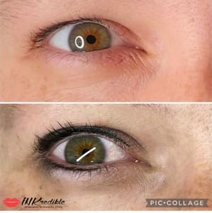 Eyeliner Tattoo result by INKredible Permanent Makeup in Phoenix, AZ