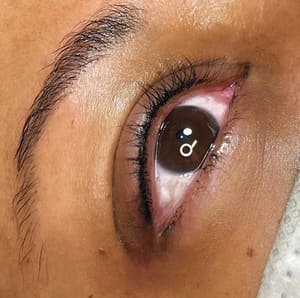 Eyeliner Tattoo result by Inkwelle Permanent Makeup in Tacoma, WA
