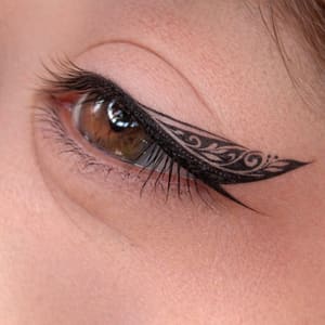 Eyeliner Tattoo result by INNA KOLT Permanent Makeup & Eyelashes Studio in Bunnell, FL