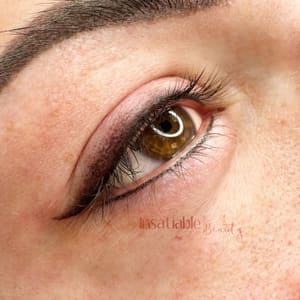 Eyeliner Tattoo result by Insatiable Beauty in Centennial, CO