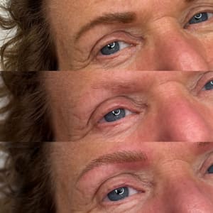 Eyeliner Tattoo result by Inspired Brows - Grand Rapids Nano Brows and Microblading in Jenison, MI