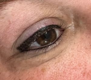 Eyeliner Tattoo result by Inspired by Natural Beauty in Cincinnati, OH