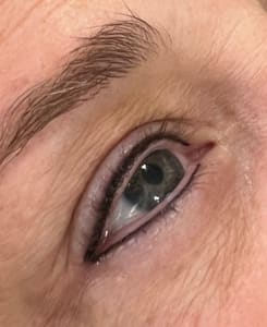 Eyeliner Tattoo result by Inspired by Natural Beauty in Cincinnati, OH