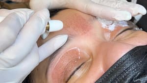 Eyeliner Tattoo result by International School Of Permanent Makeup in Flushing, NY