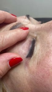 Eyeliner Tattoo result by Iris Eyelash Studio & Academy in Miami, FL